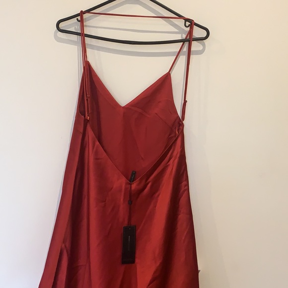 BCBG Slip Dress Red - Picture 4 of 5